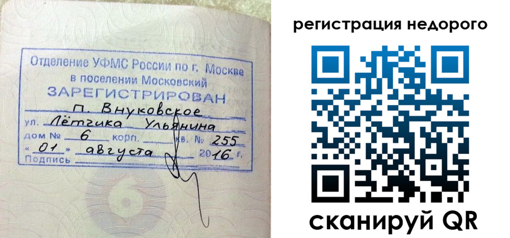 прописка в квартире в Королёве